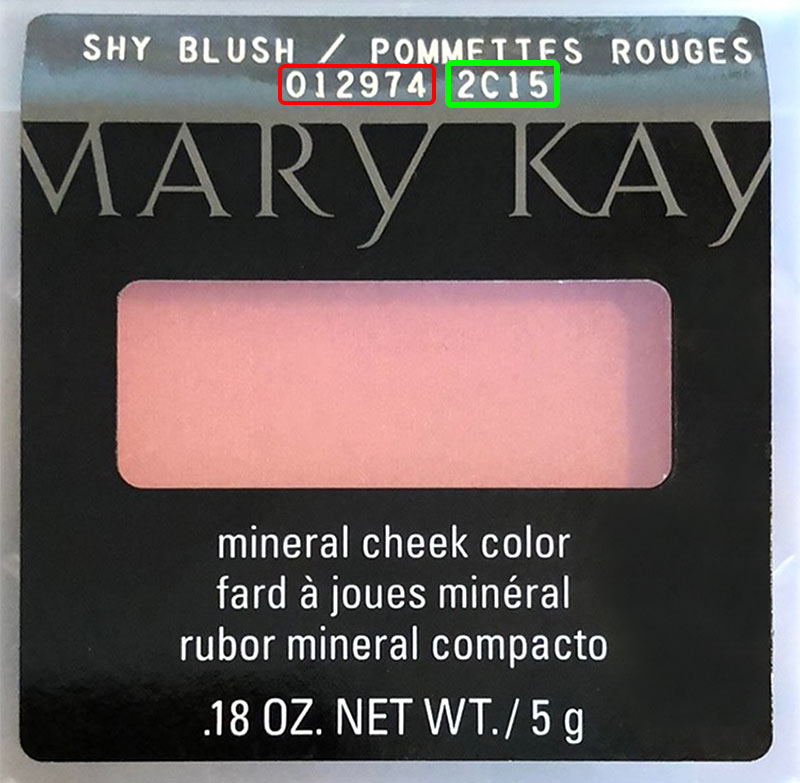 Mary Kay Inc. batch code
