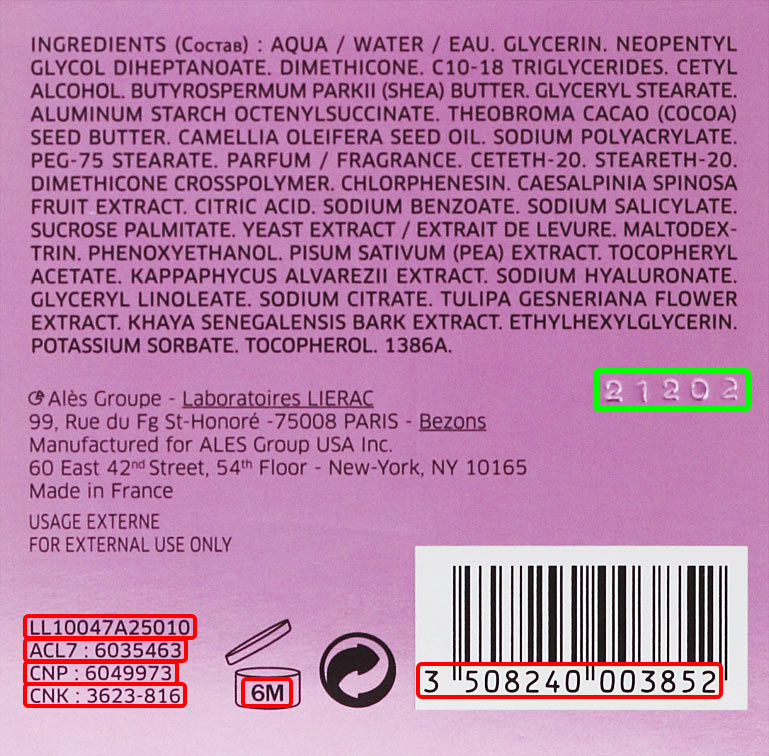 Laboratoire Native toplu kodu