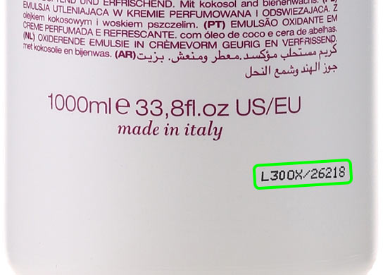 Renee Blanche Srl batch code